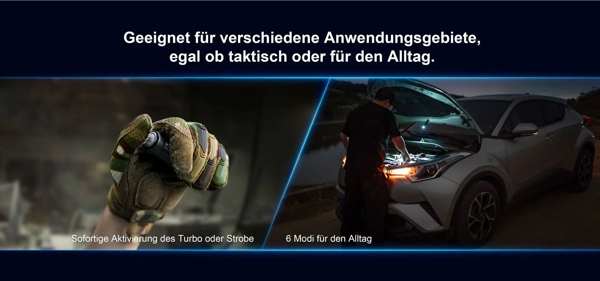 Verschiedene Modi