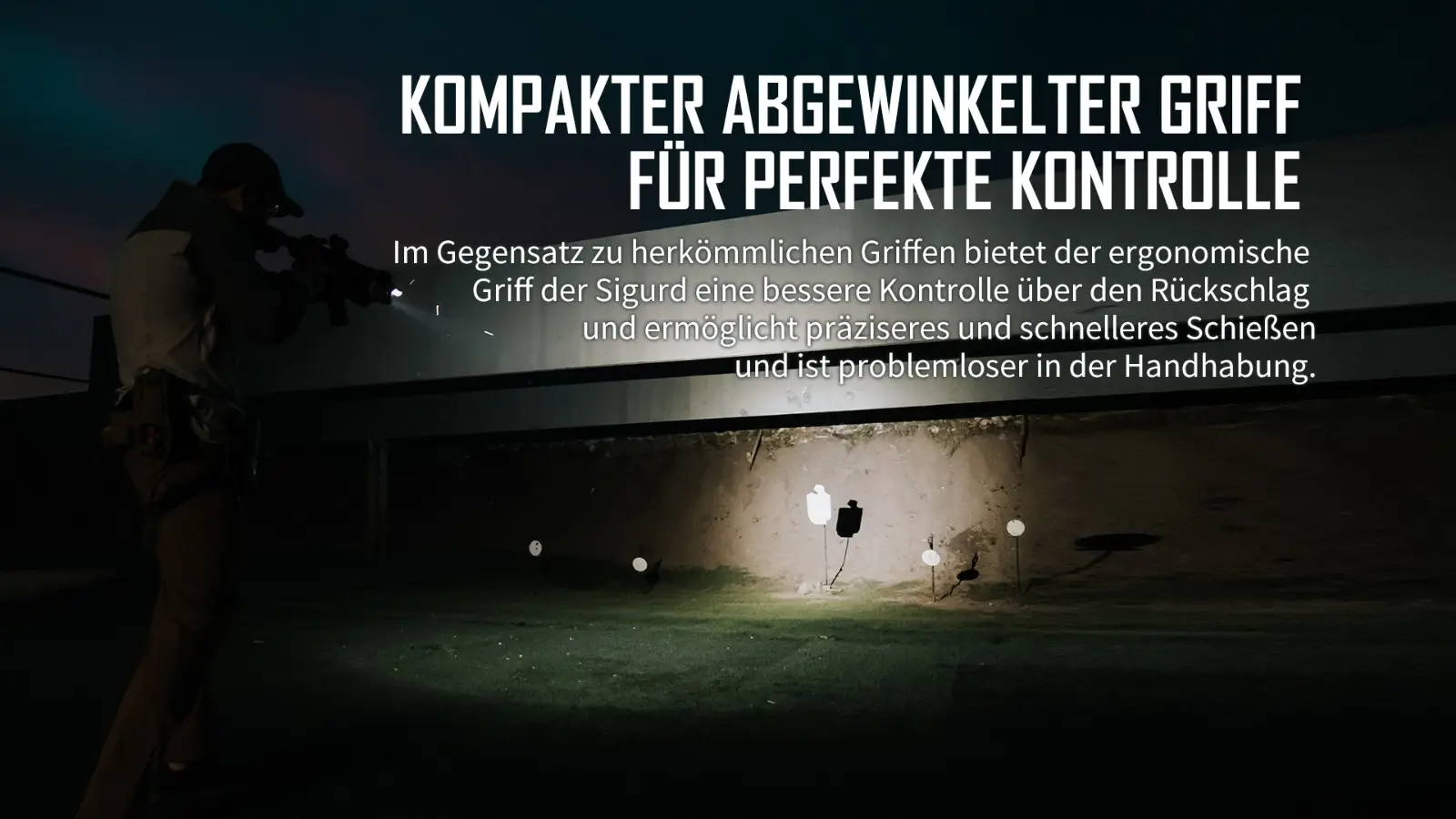 Abgewinkelter Griff
