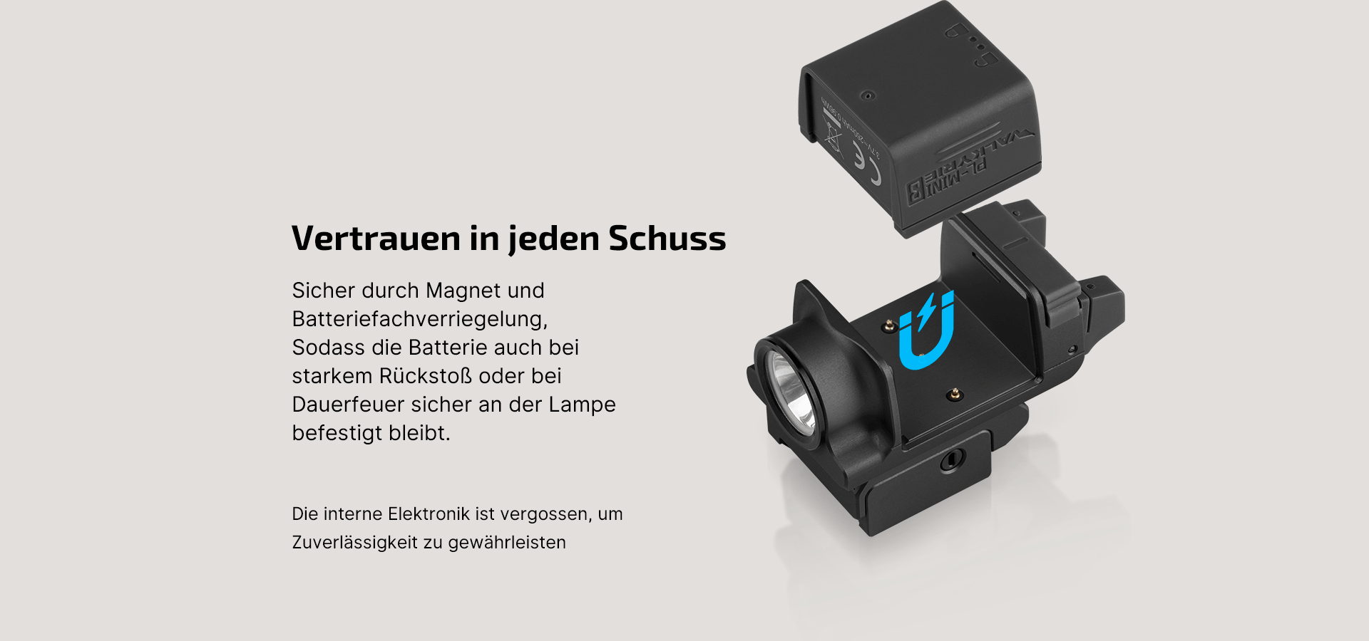 Magnet Batteriefach