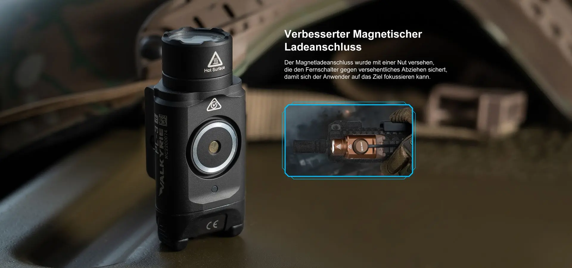Verbessertes magnetisches laden