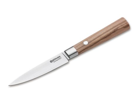[130430DAM] BÖKER DAMAST OLIVE SPICKMESSER