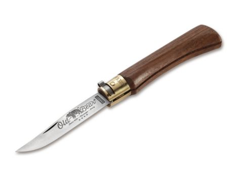OLD BEAR L WALNUT CARBON STEEL