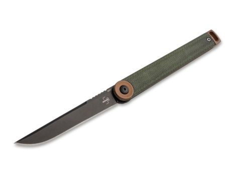 BÖKER PLUS KAIZEN GREEN CANVAS MICARTA