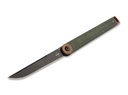 BÖKER PLUS KAIZEN GREEN CANVAS MICARTA