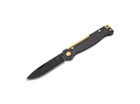 [01BO859] BÖKER PLUS ATLAS BLACK STONEWASH BRASS