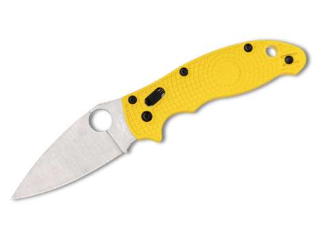 [01SP1259] SPYDERCO MANIX 2 SALT YELLOW