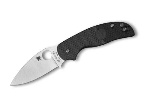 SPYDERCO SAGE 5 BLACK LIGHTWEIGHT PLAIN