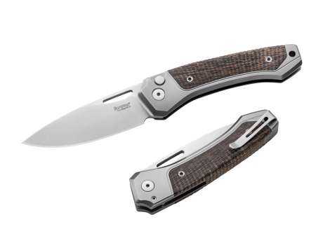 [01LS256] LIONSTEEL TWAIN TITANIUM FRAME GREEN CAN