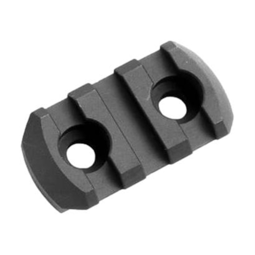[MAG580-BLK] M-LOK® Aluminum Rail Section, 3 Slots