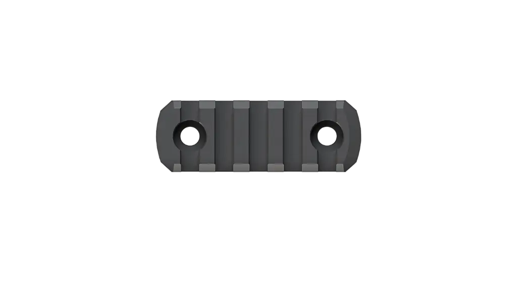 [MAG590-BLK] M-LOK® Polymer Rail Section, 5 Slots