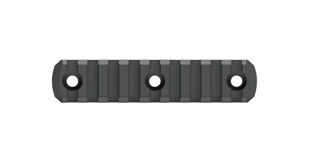 [MAG592-BLK] M-LOK® Polymer Rail Section, 9 Slots