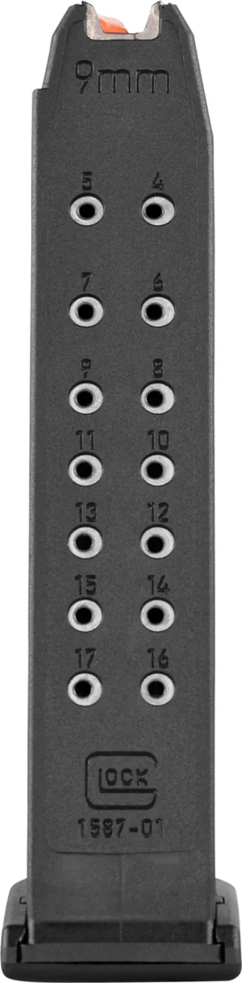 [GL2354] Glock 17 Gen5 Magazine orange, 17+2 rounds, 9x19