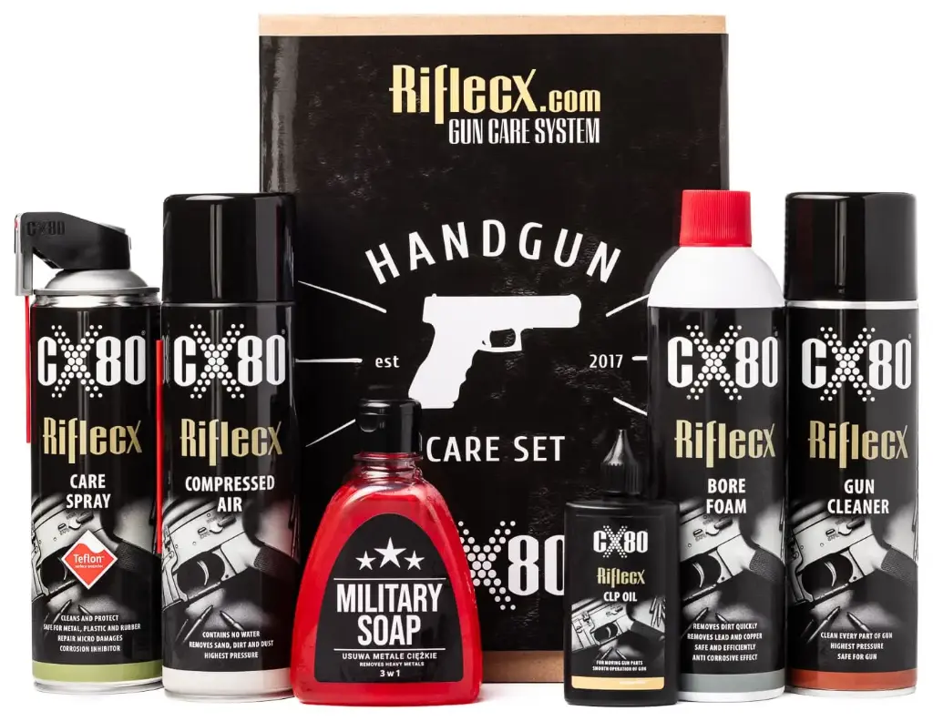 [5905489909828 / 365-61.32.0011] RifleCX Handgun Care Set