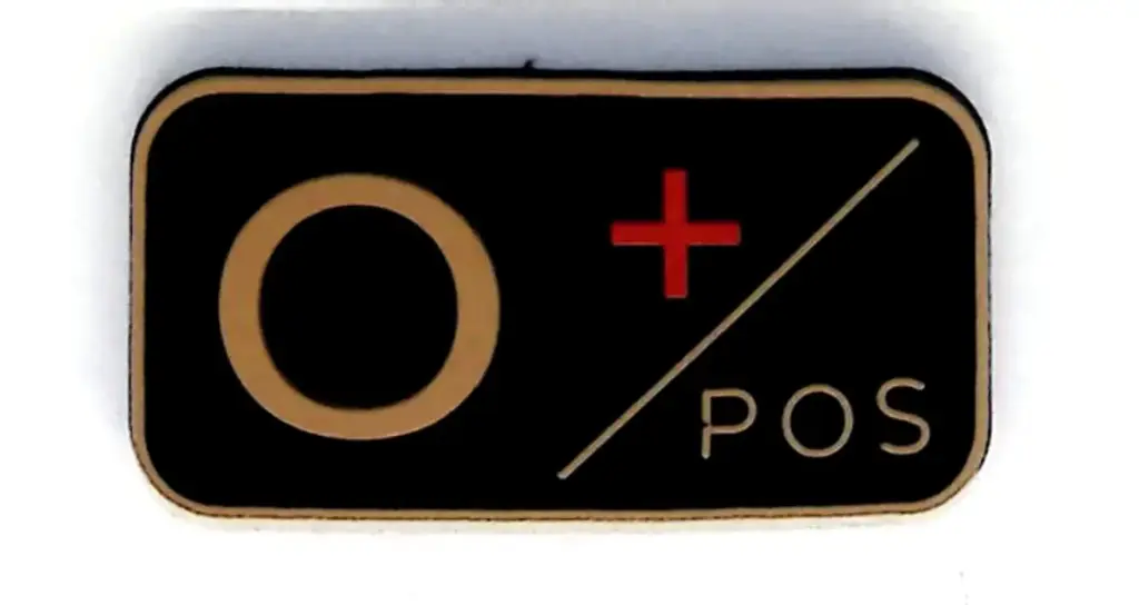 Patch Blutgruppe Klein