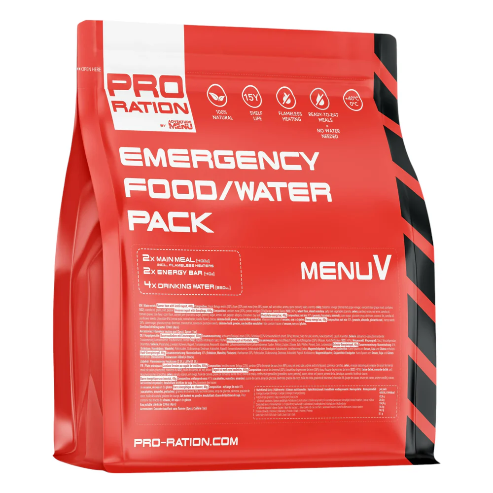 [8595648690154] Emergency Pack MENU V