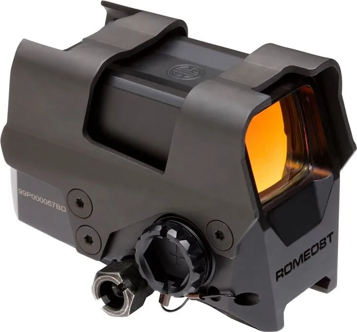 [SOR81002] ROMEO8T RED DOT 0.5MOA ADJ HEX SHROUD