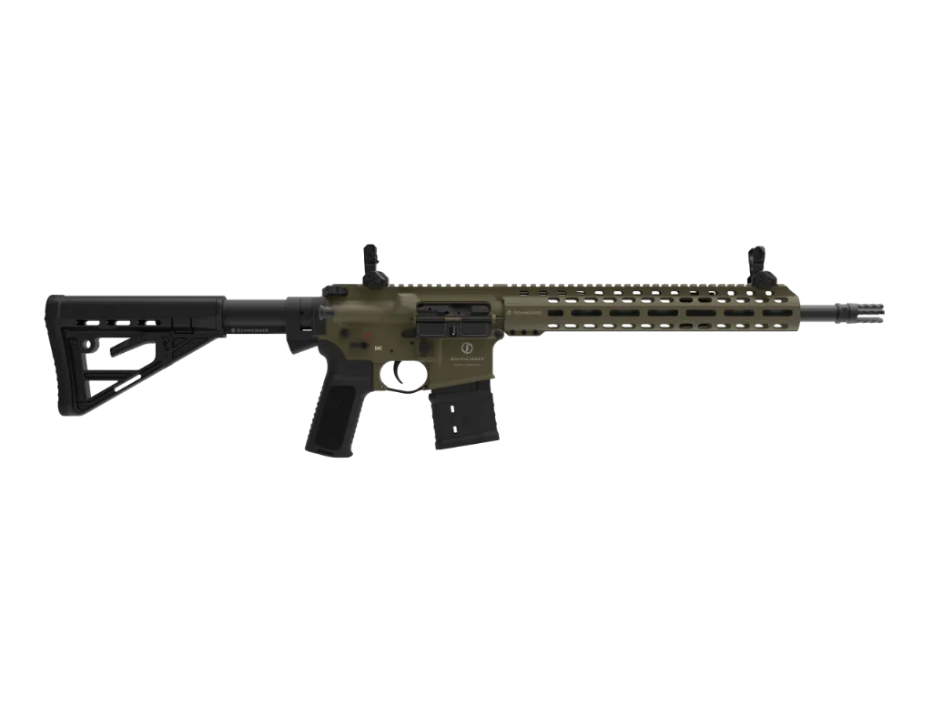[03-0074MODG] Schmeisser AR15 M4FL OD Green 14.5" .223 Rem