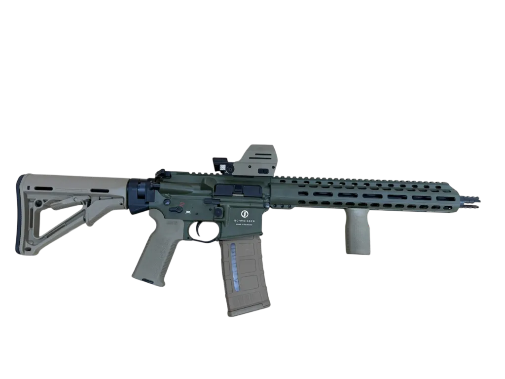 [03-0072MODGMP] Schmeisser AR15 12.5" .223 Rem Special Edition OD/ FDE inkl. Falke LE