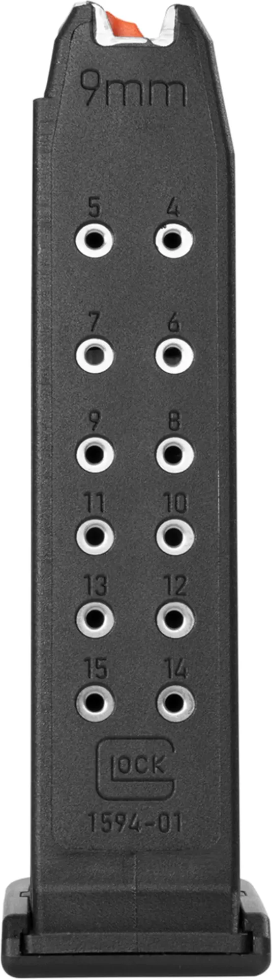 [GL 39231] Glock Mod. G19 Gen5 Zub. orange 15 Schuss, Kal.9x19