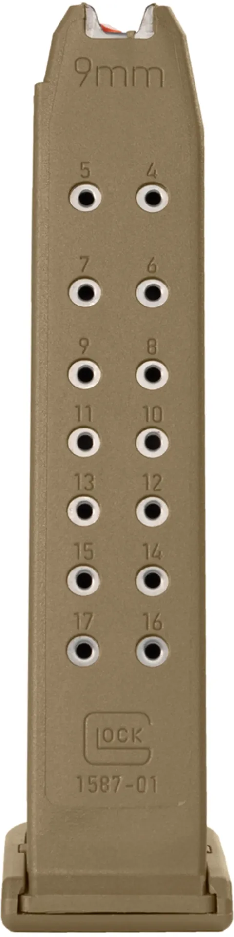Glock Mod. G17 Gen5 FR Coyote, 17-round, Kal. 9x19
