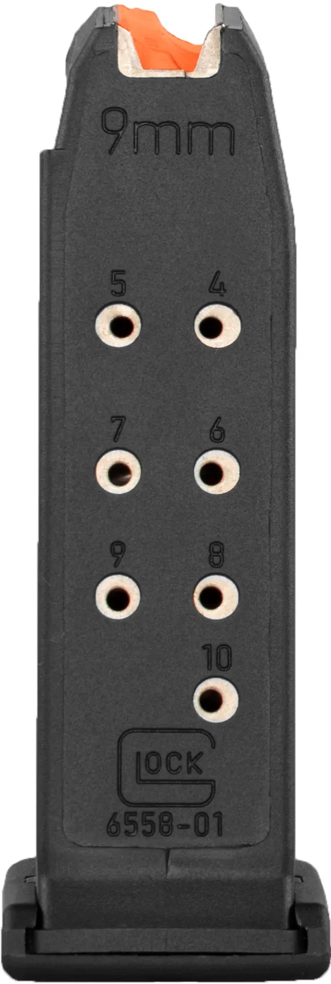 [GL 1580] Glock, Mod. G26 Zubr. orange, 10 Schuss, Kal. 9x19