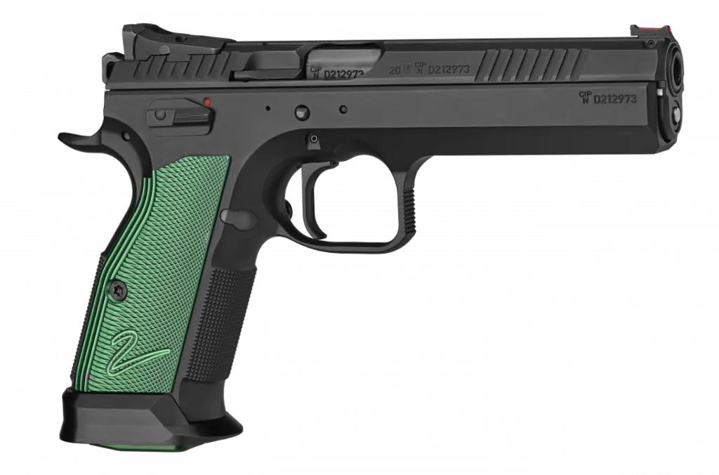 [0474-0713-SJSNABX] CZ TS 2 Racing Green 9mm Para 20-Schuss