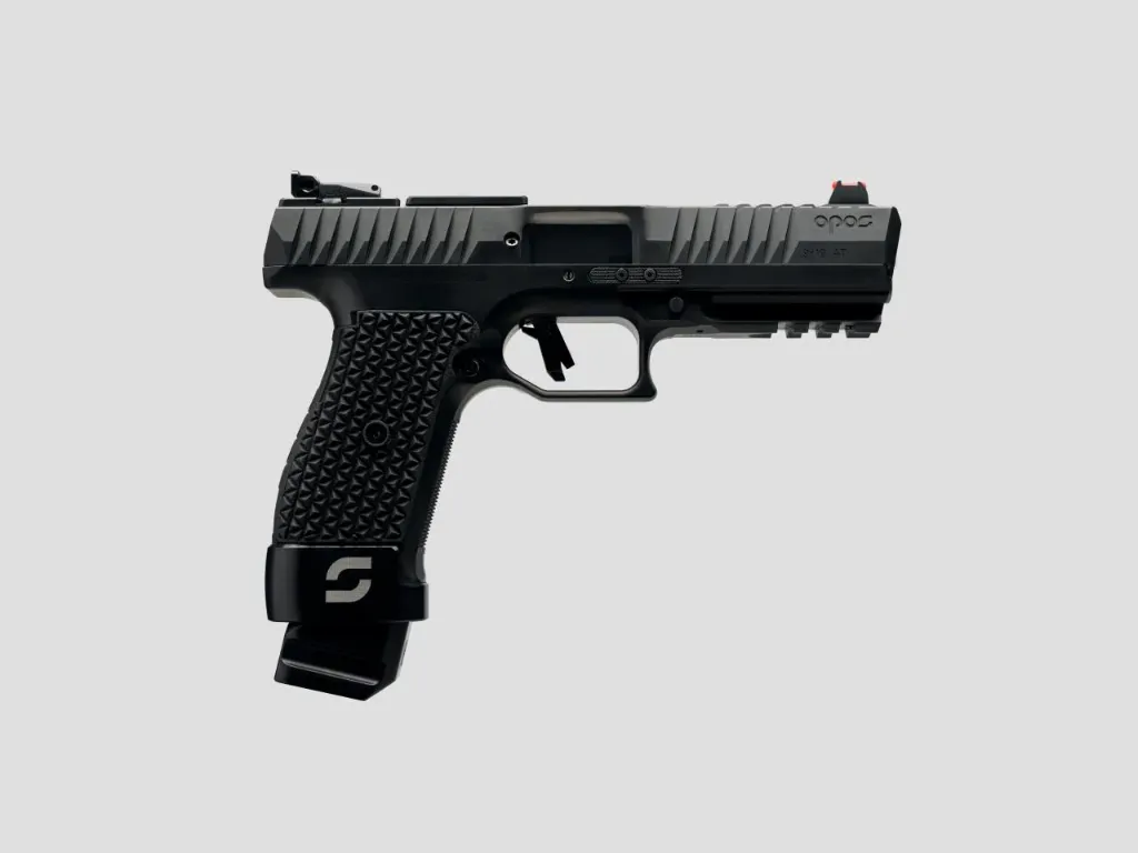 [OPOS-P01] OPOS Venator 9mm Para, Pistolet IPSC, 18 coups