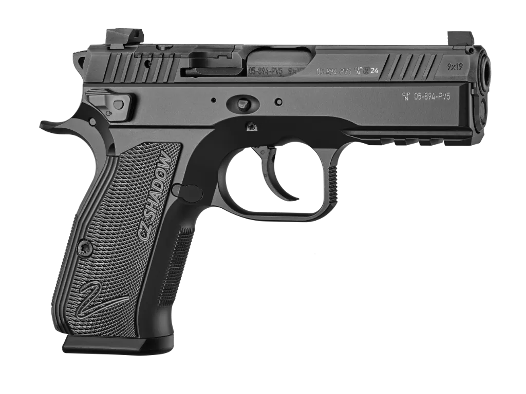 [0434-0744-GNEBHPX] CZ Shadow 2 Compact Carry OR 9mm Para 15-Schuss