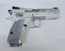 CZ Shadow 2 Compact OR 9mm Para 15 coups Industrial Silver - Édition limitée