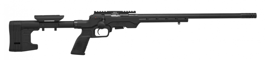 [5084-8591-ENBMAAX] CZ 457 MDT Chassis .22 LR, LL 525mm 1/2×20, ohne Visierung vestellbarer Schaft in der Höhe