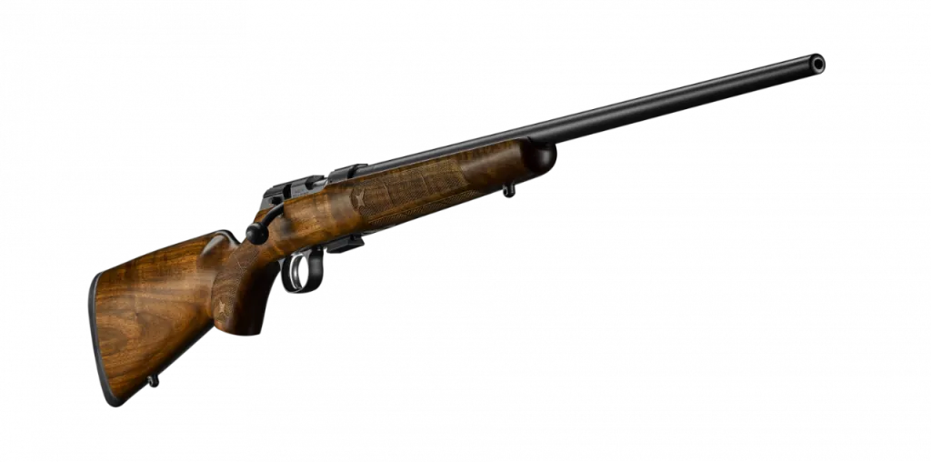 CZ 457 American Beech, .22 LR, LL 630mm o. Visier, Gewinde 1/2x20