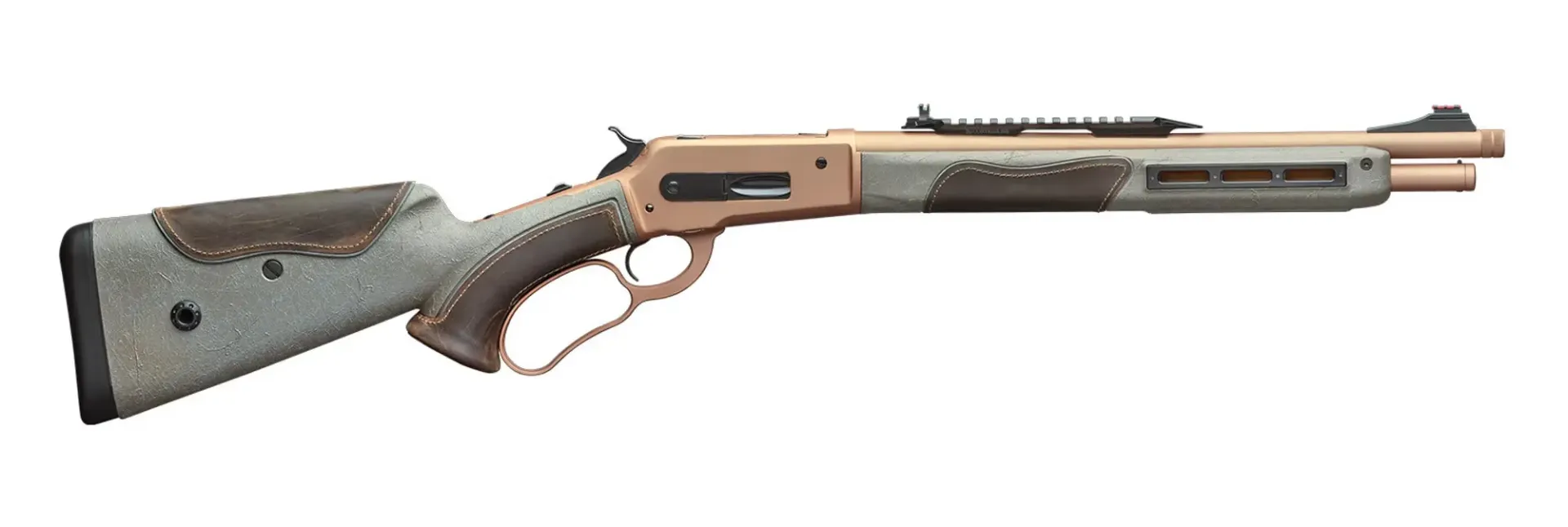 Pedersoli 1886 Leveraction Kal. .45/70 Boarbuster Apocalypse, 17" Lauf, 5 Schuss