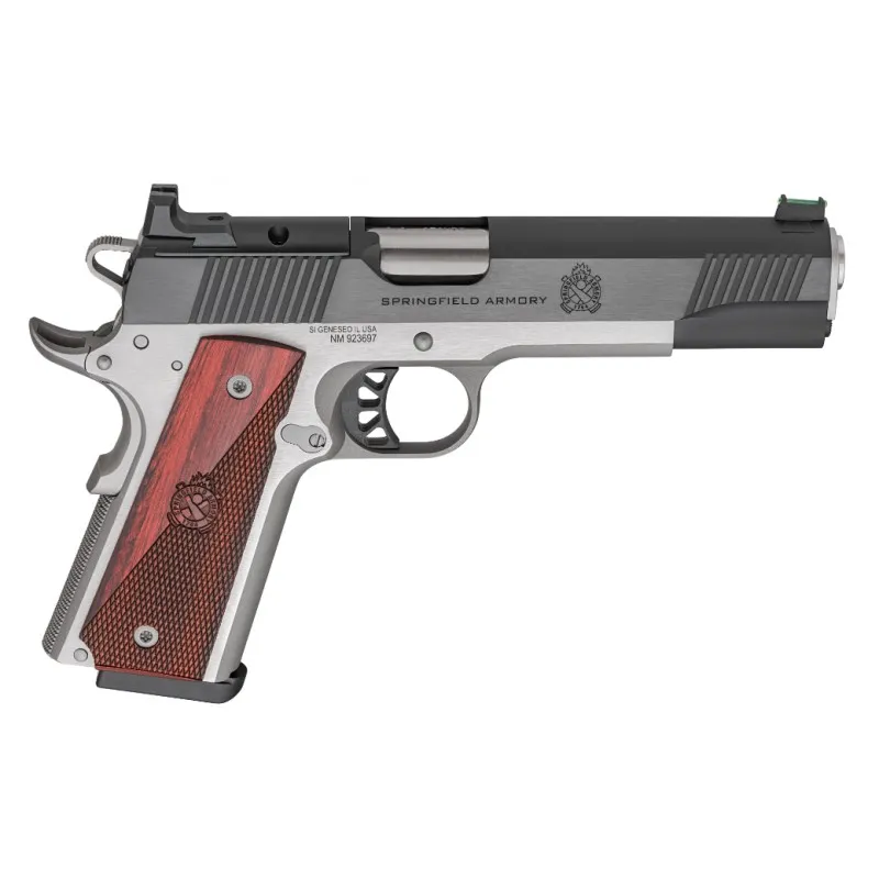 [706397964535] Springfield Armory 1911 RONIN AOS Pistol 4.25" Blued/Stainless .45ACP