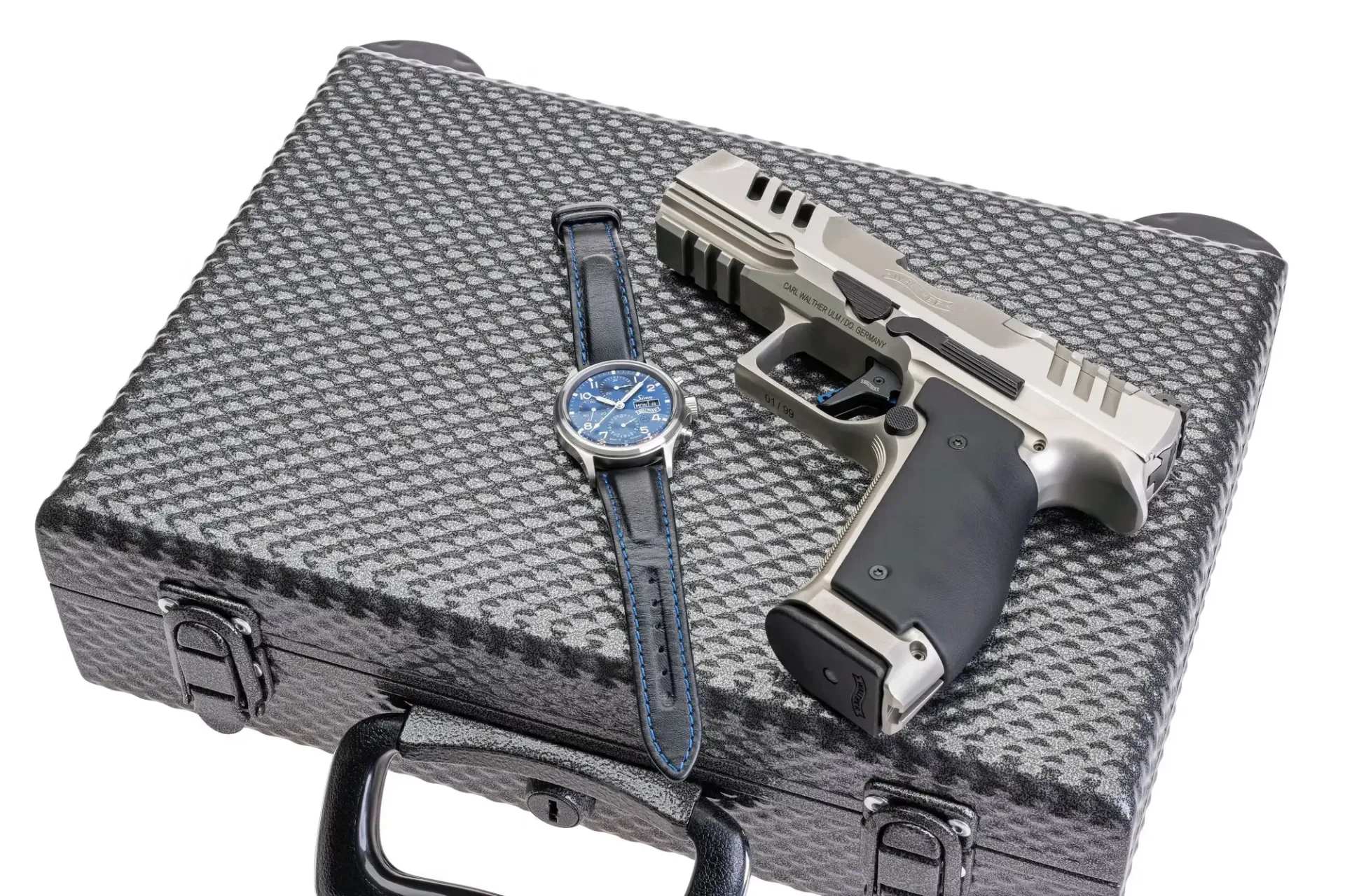 [2907437] Walther PDP Steel Frame Sinn Edition Cal. 9mm Para, édition limitée 1 sur 99, canon 4,5", chargeur 20 coups