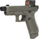 Glock 45 Hunter Edition MOS 08 / FS Combo with COA and GTL II green, 9X19mm