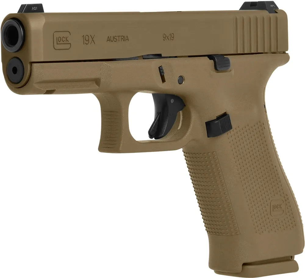 [GL 70397] Glock Mod. 19X coyote, polymer sights, Kal. 9x19