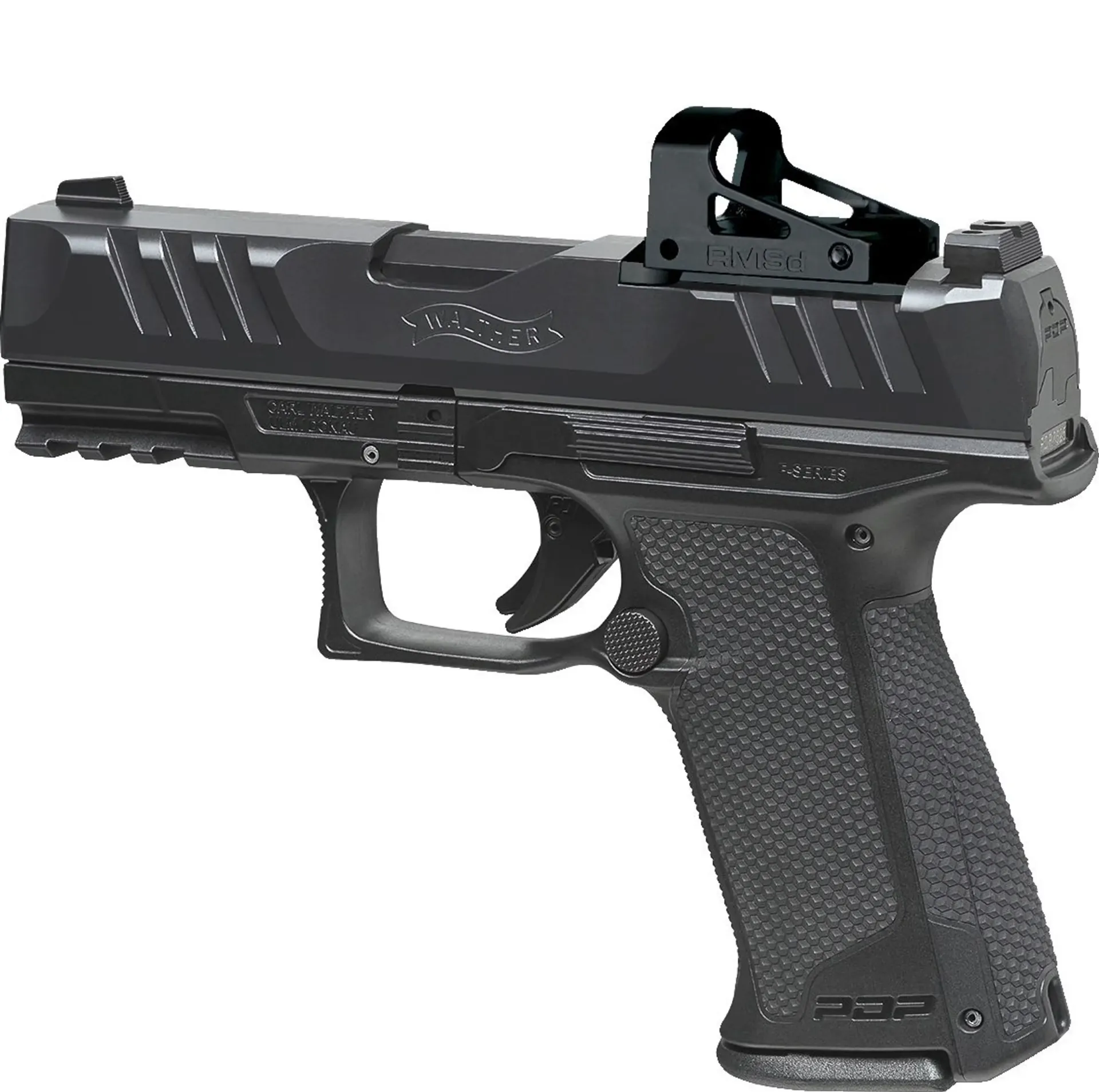 [2880504] Walther PDP F-Series Combo 4" Kal. 9mm Para, 15 Schuss, mit Shield RMSd montiert (co witness)