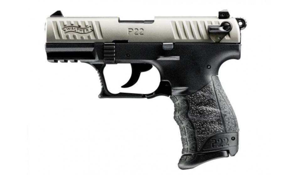 [2853213] Walther P22Q Pistol nickel .22 LR