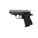Walther PPK black 9mm Kurz, 3.3" barrel, 6 rounds