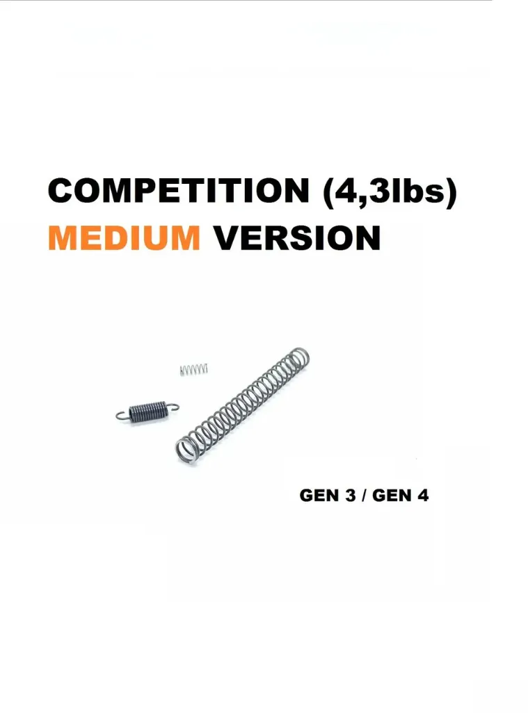 [1000158/G5] TR-1 Competition Spring Kit Glock Gen 5