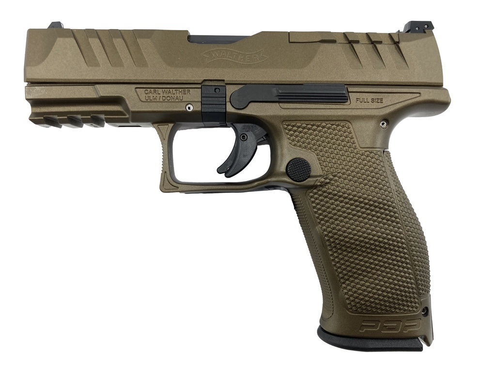[2851741 BRONZE] Walther PDP FS 4.5", Kal. 9mm Para Bronze, H-148 Cerakote Burnt Bronze
