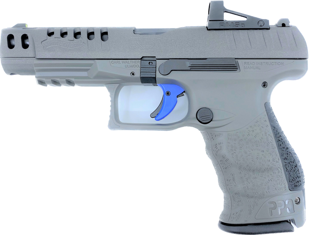 Walther Q5 Match Combo Tungsten Kal. 9mm Para, Tungsten Grey Schlitten, RMS-C Sight