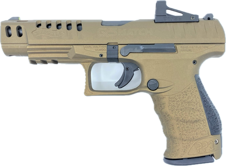 [2833981 Midnight Bronce] Walther Q5 Match Combo Kal. 9mm Para, in Cerakte H-294 Midnigt Bronce