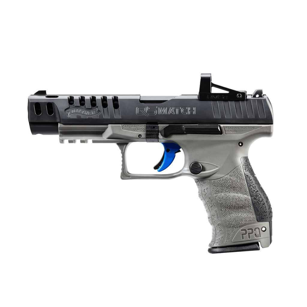 Walther Q5 Match Combo Kal. 9mm Para, mit Shield RMSc Red Dot Sight