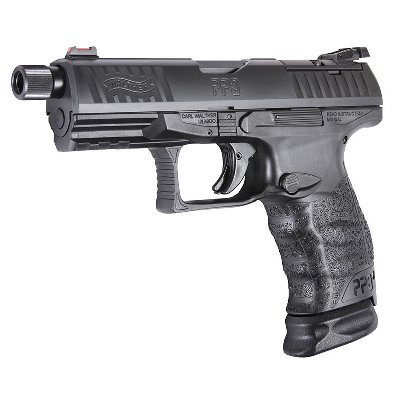 Walther PPQ Q4 TAC , 4,6" Kal. 9mm Para, mit verstellbarer LPA Visierung, mit verstellbarer LPA Visierung