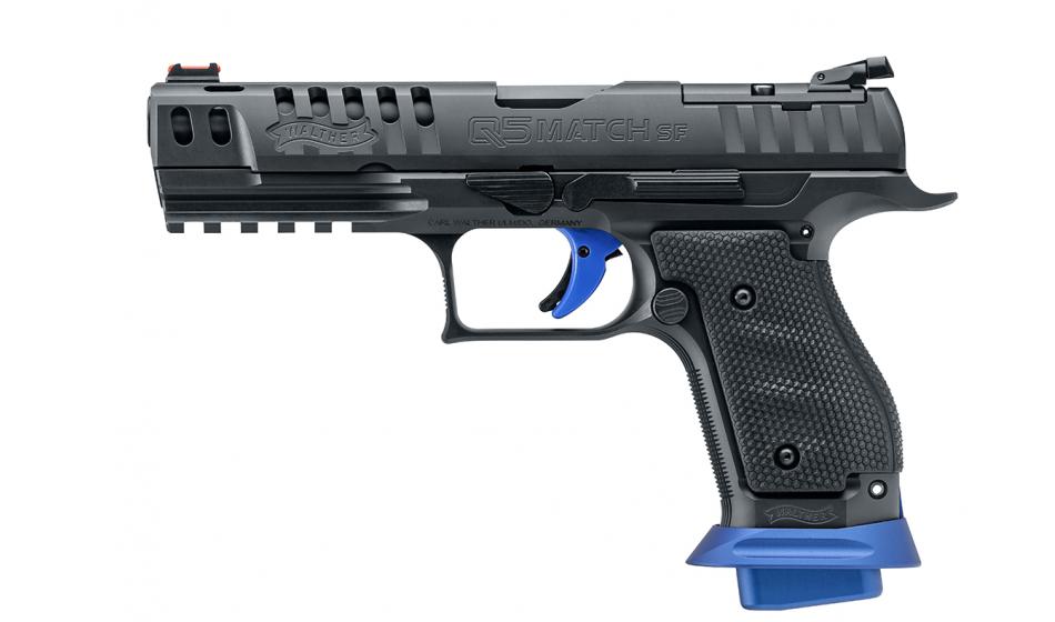 [2830353] Walther Q5 Steel Frame Champion Kal. 9mm Para, Steel Frame Griffstück aus Stahl