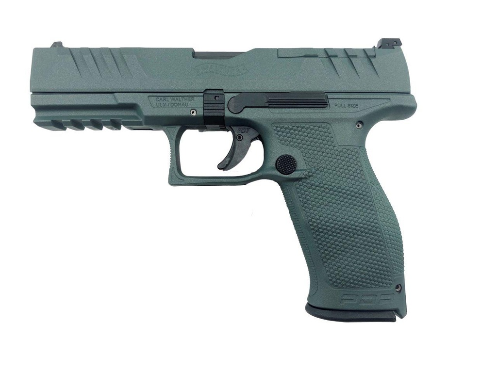 [2851741 CHARCOA] Walther PDP FS 4.5", Kal. 9mmP. grün, H-338 Charcoal grün