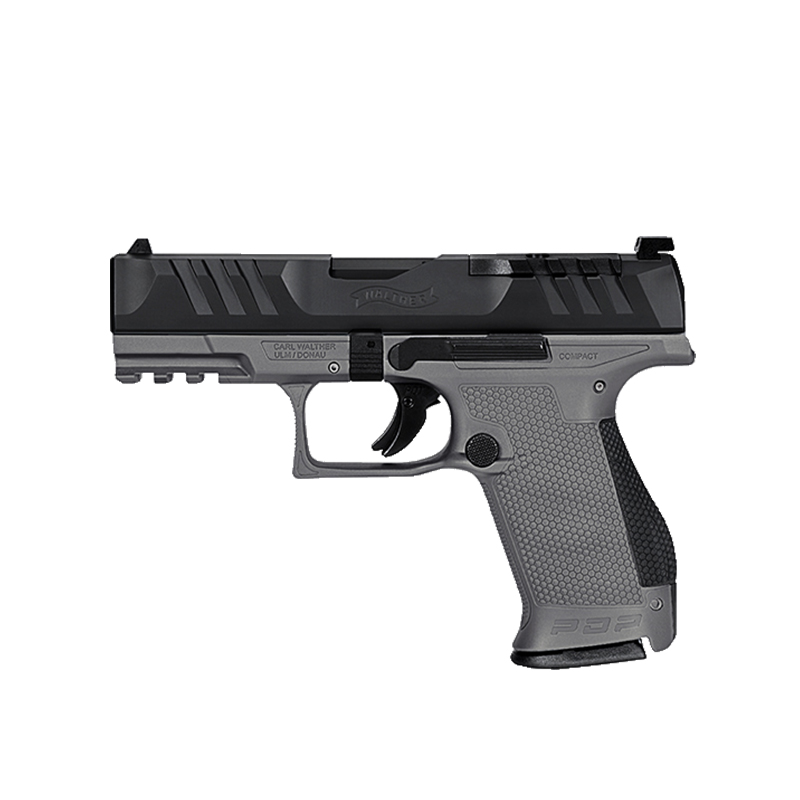 Walther PDP Compact 4" 2 Tone, Kal. 9mm Para, Griffstück in Tungsten gray