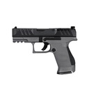 Walther PDP Compact 4" 2 Tone, Cal. 9mm Para, grip module in Tungsten gray