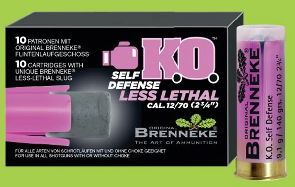 Brenneke, Self defense LESS LETHAL, Kal. 12/70, 8.2g